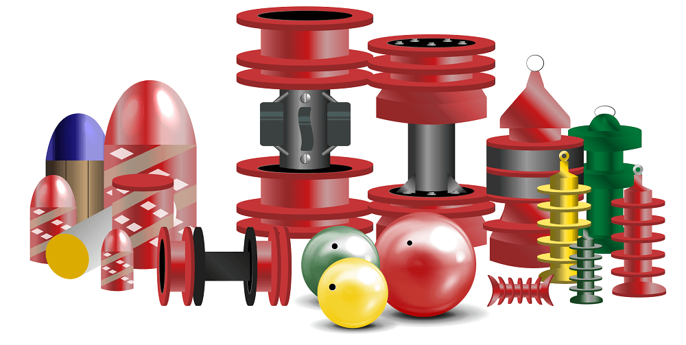 Figure 1. Pipeline utility pigs.